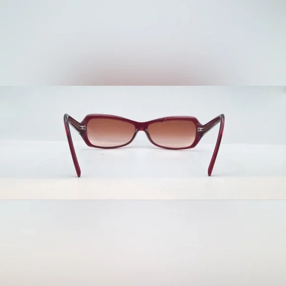 Valentino 5386/S Burgundy Oval Sunglasses Frames Only Italy  display picture 3